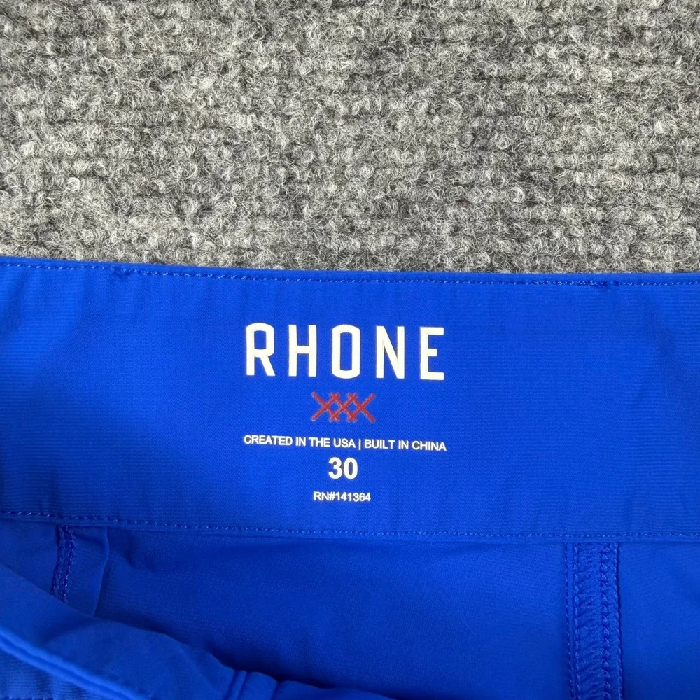 Rhone Board Shorts Mens 30 Blue Swim Trunks 7